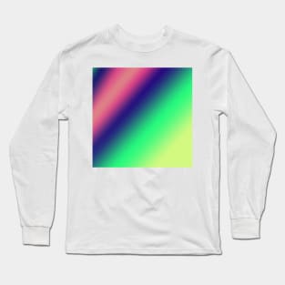 red blue green abstract texture background Long Sleeve T-Shirt